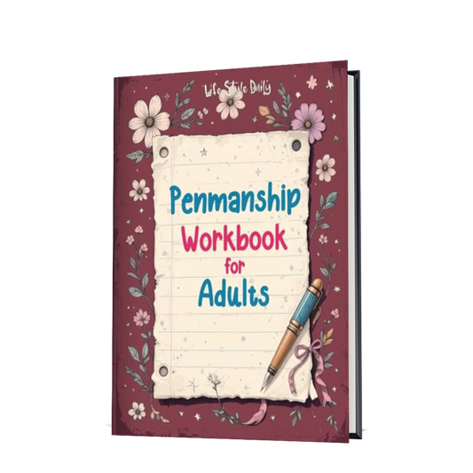 Penmanship Workbook for Adults