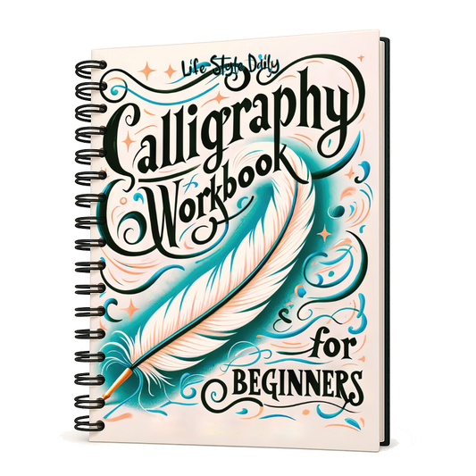 Calligraphy Workbook for Beginners: Wire-O Bound Simple and Modern Handwriting